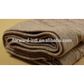 autumn and winter cashmere wool knitted blanket,single soft comfortable cashmere blanket